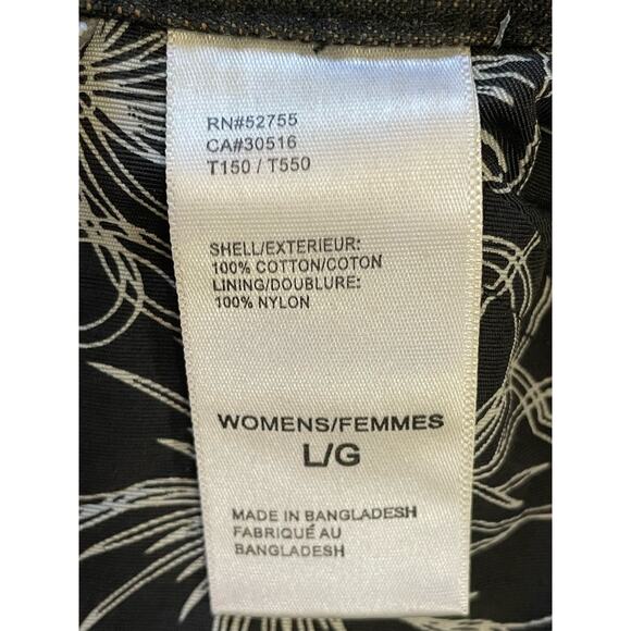 JanSport LiveWire Black Jean Jacket, Wired for sound! IPOD, Ladies Large, NWOT - Picture 8 of 10